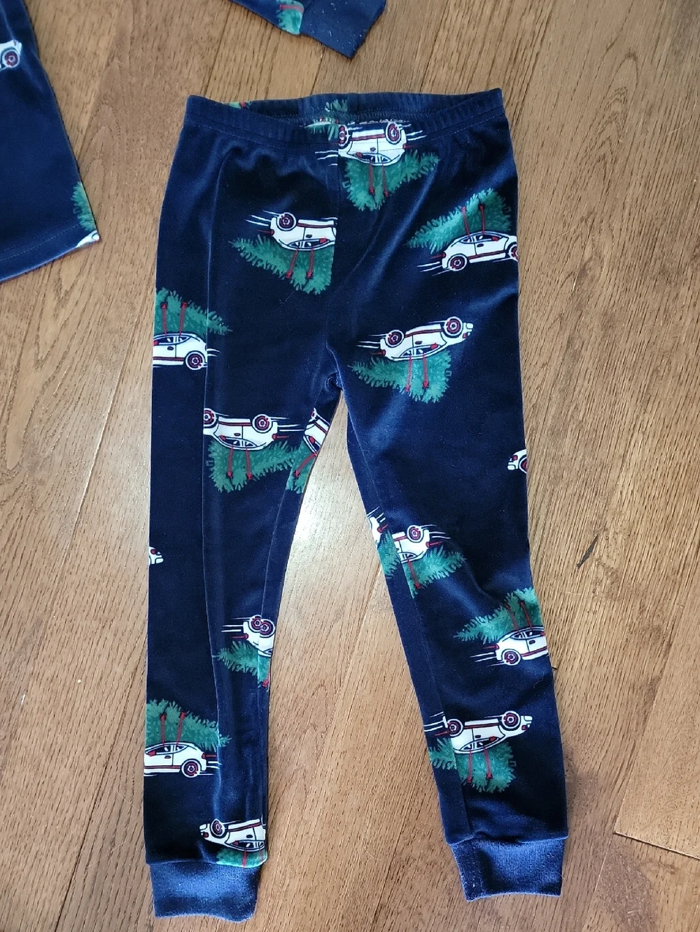Carter's Navy Car-Print Long Sleeve Pajama Set - Picture 4 of 4